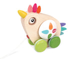 Janod Pull Along Hen