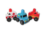 Squeaker Emergency Cars