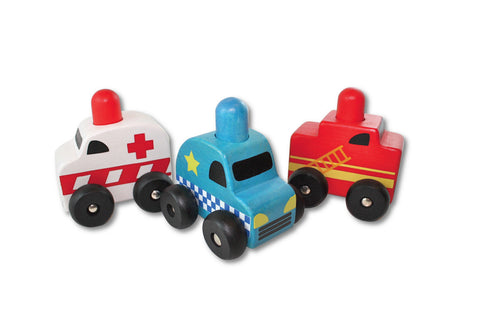Squeaker Emergency Cars