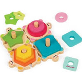 Janod Turtles Stacking Puzzle