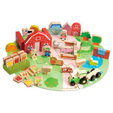 53 Pce Organic Farm Playset